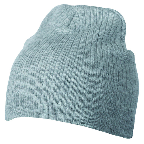 RIB BEANIE ID926 Ash